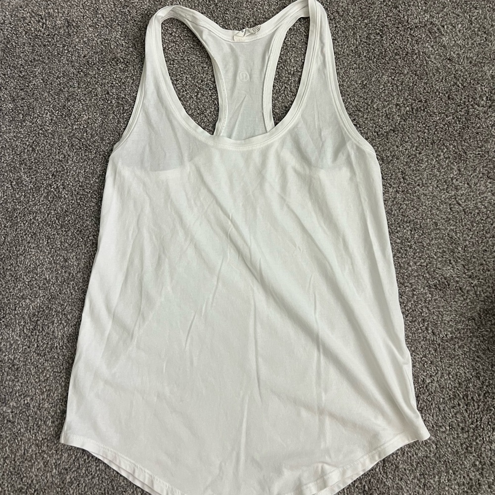 Women's White Tank Top